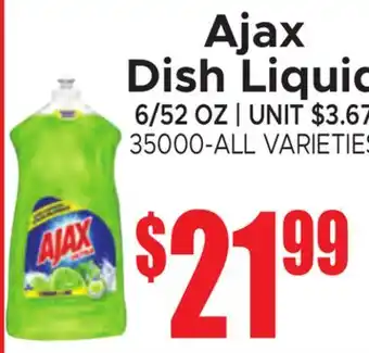 Jetro Ajax Dish Liquid offer