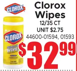 Jetro Clorox Wipes offer