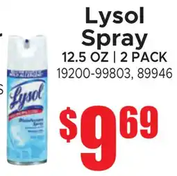 Jetro Lysol Spray offer