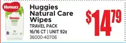 Jetro Huggies Natural Care Wipes offer