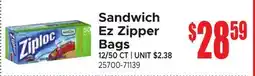 Jetro Sandwich Ez Zipper Bags offer