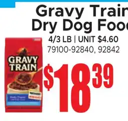 Jetro Gravy Train Dry Dog Food offer