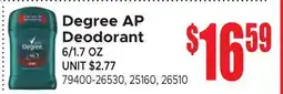 Jetro Degree AP Deodorant offer