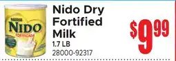Jetro Nido Dry Fortified Milk offer