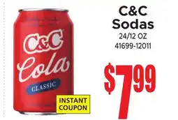 Jetro C&C Sodas offer