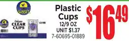 Jetro Plastic Cups offer