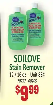 Jetro SOILOVE Stain Remover offer