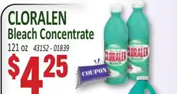 Jetro CLORALEN Bleach Concentrate offer