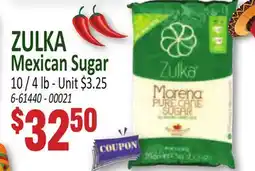 Jetro ZULKA Mexican Sugar offer