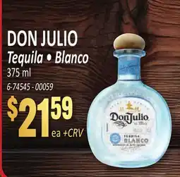 Jetro DON JULIO Tequila • Blanco offer