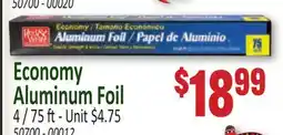 Jetro Economy Aluminum Foil offer