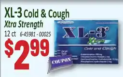 Jetro XL-3 Cold & Cough Xtra Strength offer