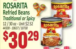 Jetro ROSARITA Refried Beans offer