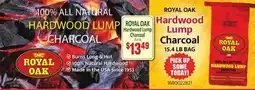 Jetro ROYAL OAK Hardwood Lump Charcoal offer