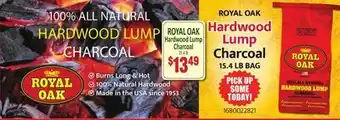 Jetro ROYAL OAK Hardwood Lump Charcoal offer