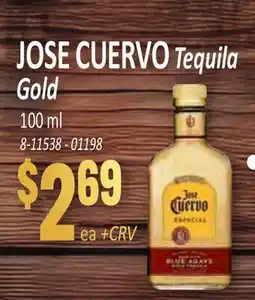 Jetro JOSE CUERVO Tequila Gold offer