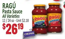 Jetro RAGÚ Pasta Sauce offer