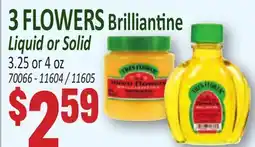 Jetro 3 FLOWERS Brilliantine offer