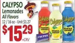 Jetro CALYPSO Lemonades All Flavors offer