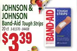 Jetro JOHNSON & JOHNSON Band-Aid Tough Strips offer