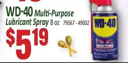 Jetro WD-40 Multi-Purpose Lubricant Spray offer