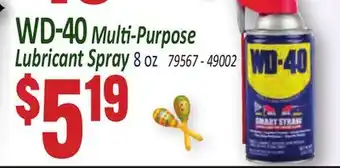 Jetro WD-40 Multi-Purpose Lubricant Spray offer