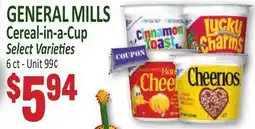 Jetro GENERAL MILLS Cereal-in-a-Cup offer