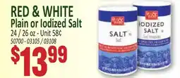 Jetro RED & WHITE Plain or Iodized Salt offer
