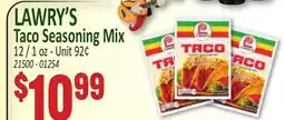 Jetro LAWRY'S Taco Seasoning Mix offer