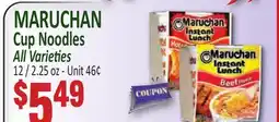 Jetro MARUCHAN Cup Noodles offer