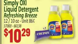Jetro Simply OXI Liquid Detergent Refreshing Breeze offer