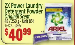 Jetro 2X Power Laundry Detergent Powder Original Scent offer