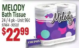 Jetro MELODY Bath Tissue offer