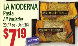 Jetro LA MODERNA Pasta offer