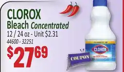 Jetro CLOROX Bleach Concentrated offer