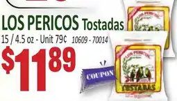 Jetro LOS PERICOS Tostadas offer