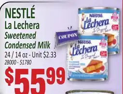 Jetro NESTLÉ La Lechera Sweetened Condensed Milk offer