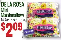Jetro DE LA ROSA Mini Marshmallows offer