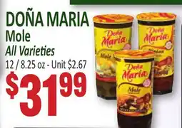 Jetro DOÑA MARIA Mole All Varieties offer