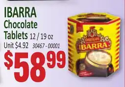Jetro IBARRA Chocolate Tablets offer