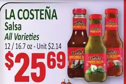 Jetro LA COSTEÑA Salsa offer