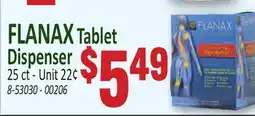 Jetro FLANAX Tablet Dispenser offer