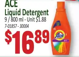Jetro ACE Liquid Detergent offer