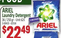 Jetro ARIEL Laundry Detergent offer