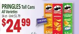 Jetro PRINGLES Tall Cans offer