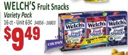 Jetro WELCH'S Fruit Snacks Variety Pack offer
