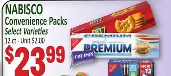 Jetro NABISCO Convenience Packs offer