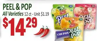 Jetro PEEL & POP offer