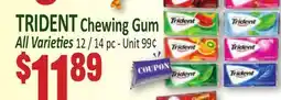 Jetro TRIDENT Chewing Gum offer