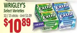 Jetro WRIGLEY'S Select Varieties offer